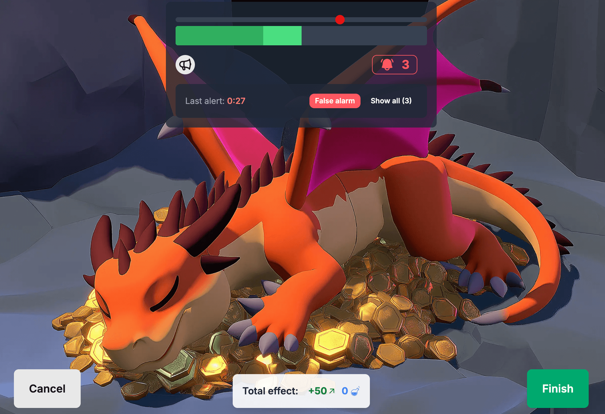 アクティブな静寂チャレンジ